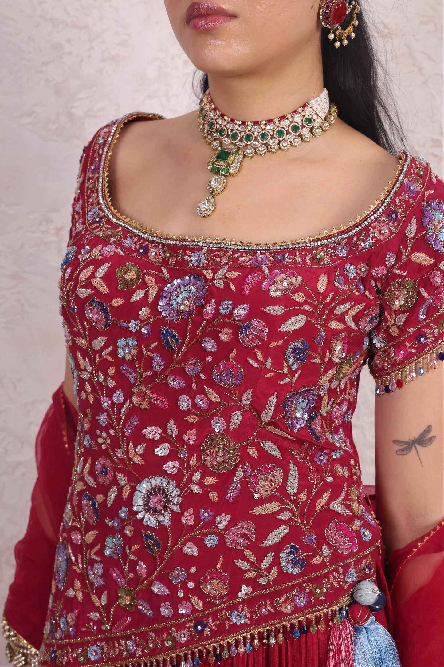 Rani Pink lehenga set