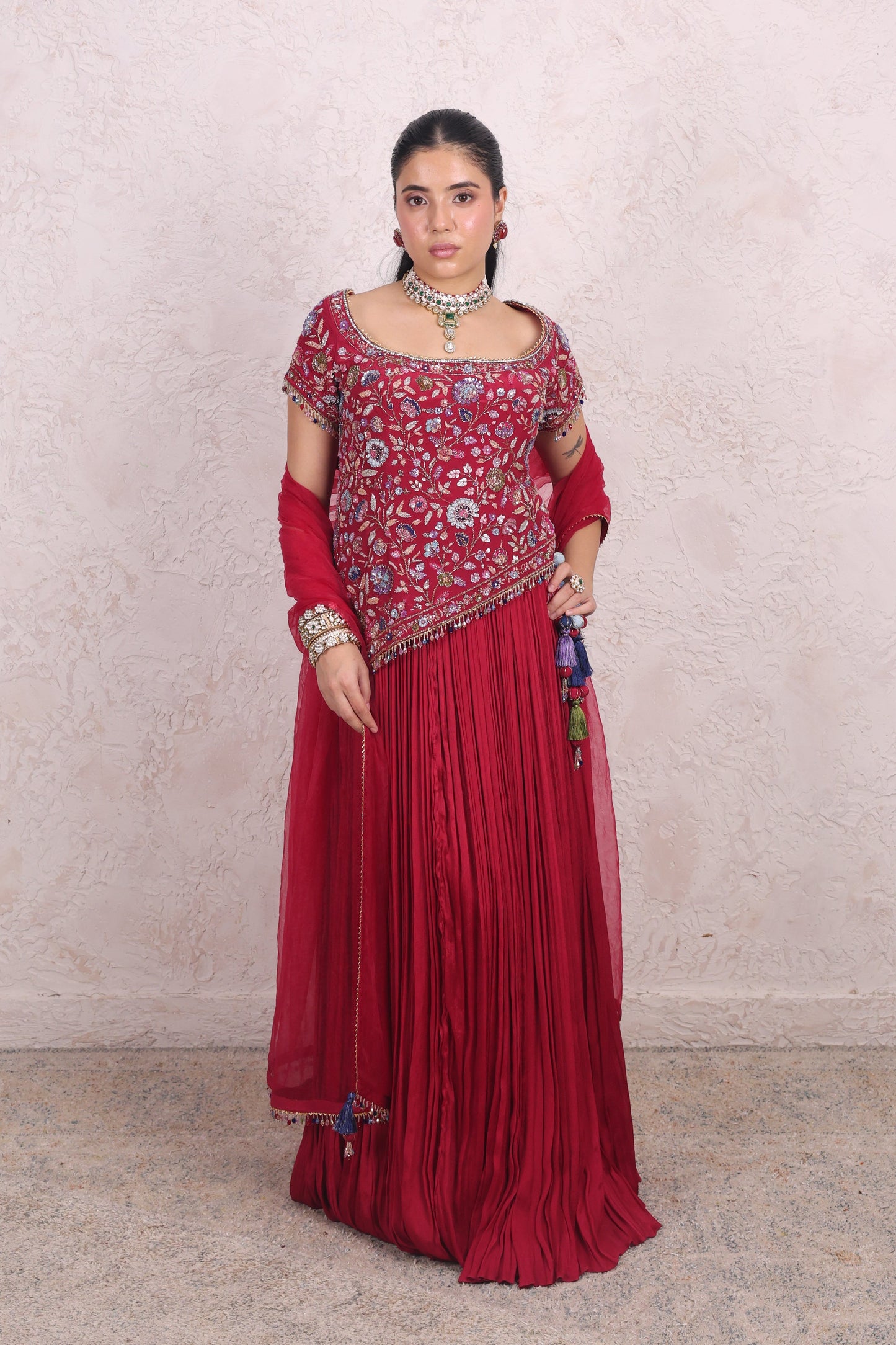 Rani Pink lehenga set