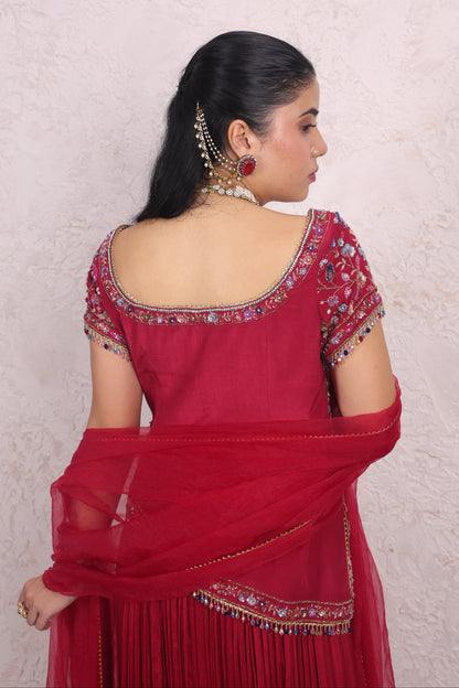 Rani Pink lehenga set