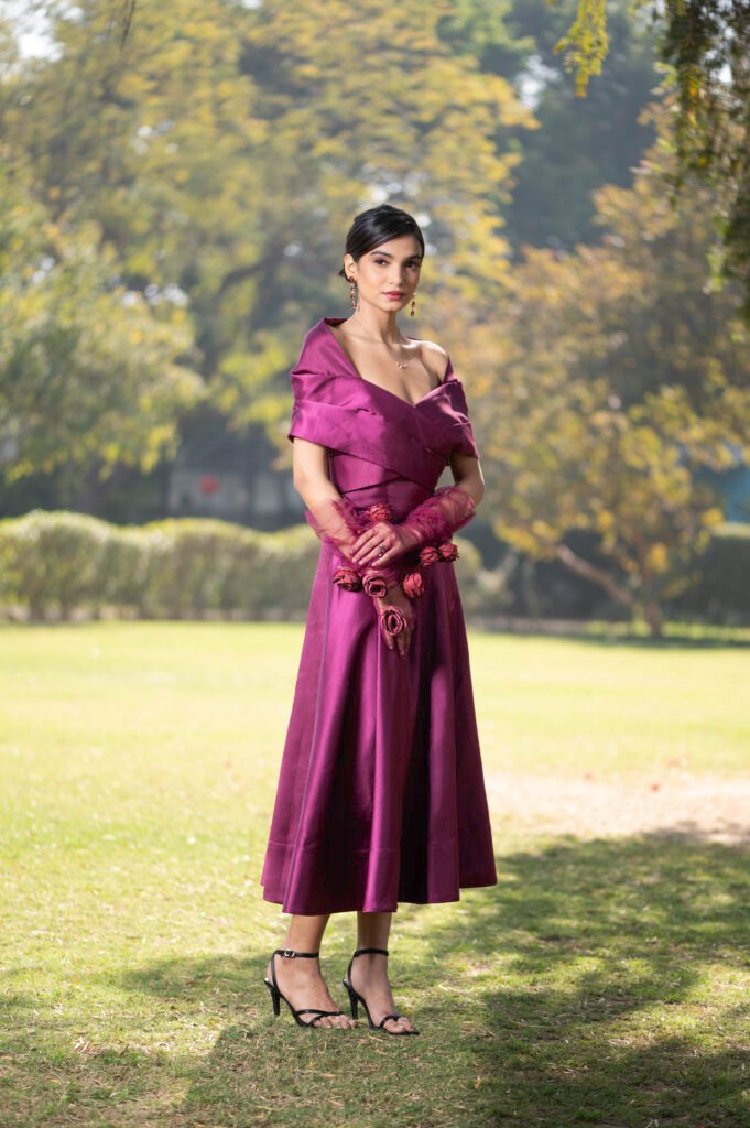 Bougainvillea Dress